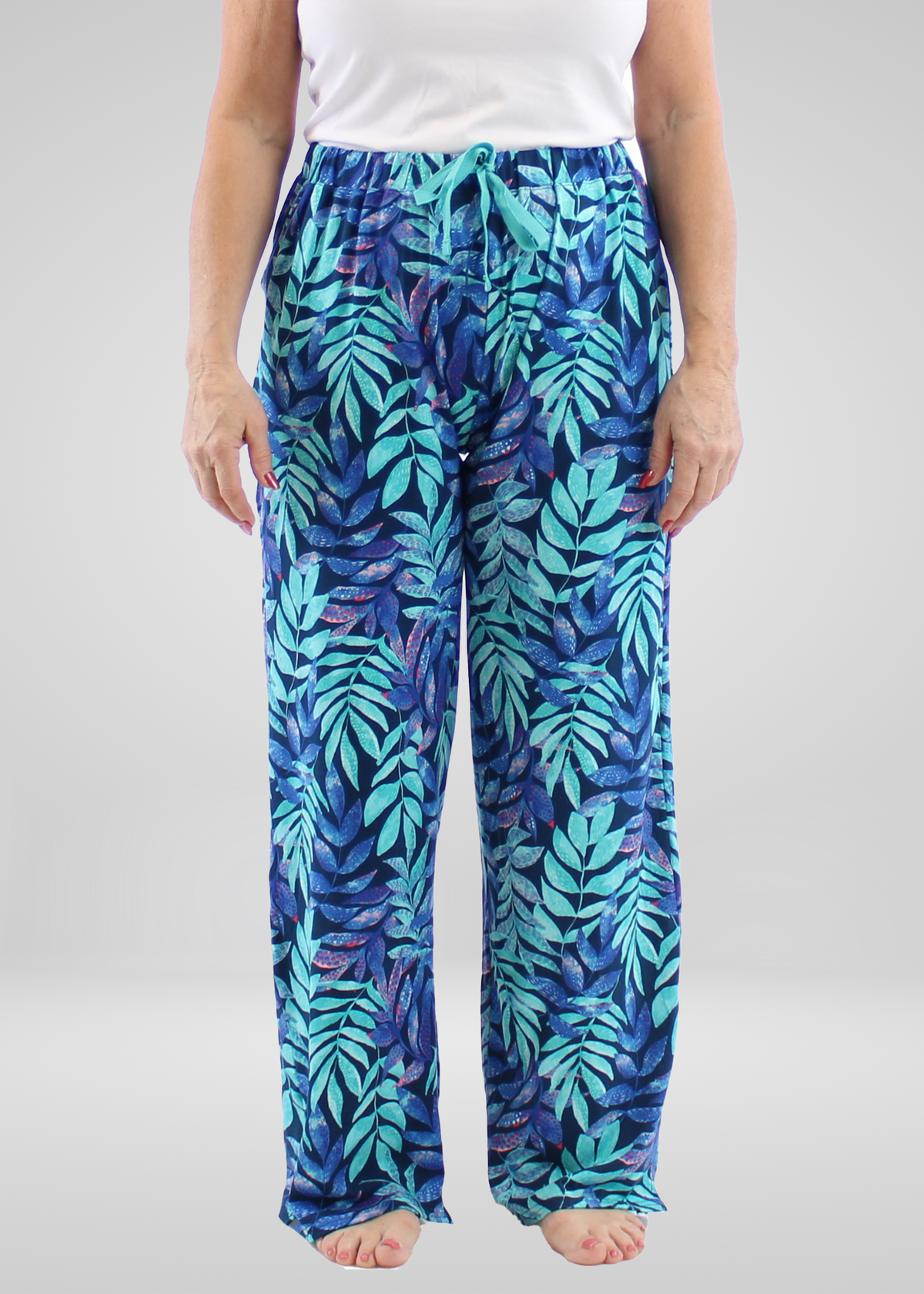 Simon Chang Blue Pajama Bottom – Roadrunner Jeans Apparel