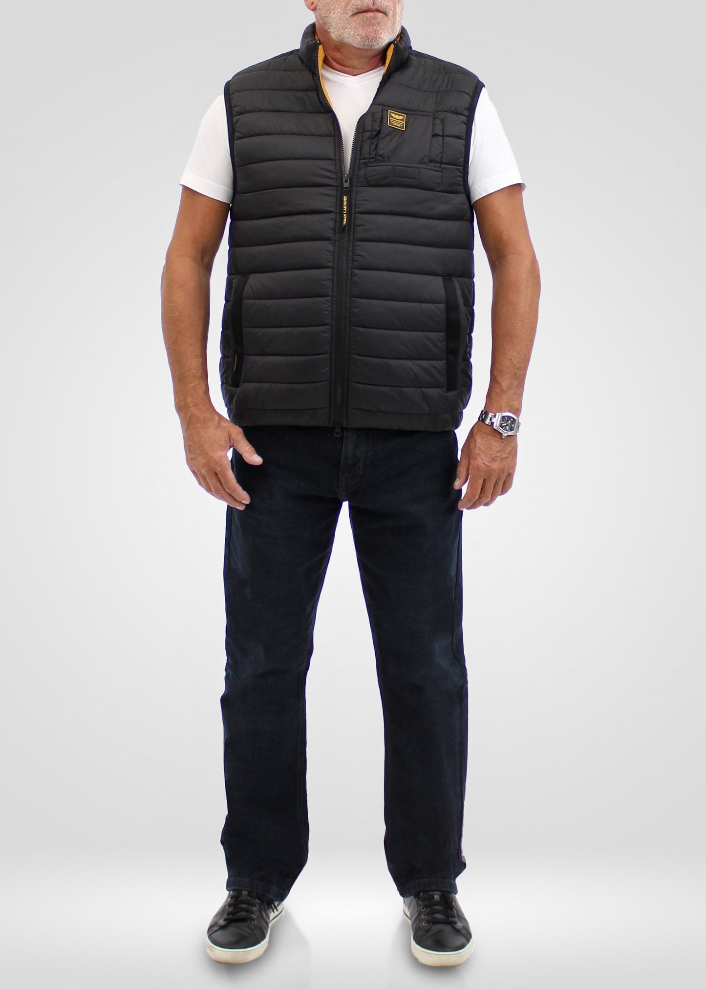 URBAN LAUNDRY Sleeveless Black Puffer Jacket