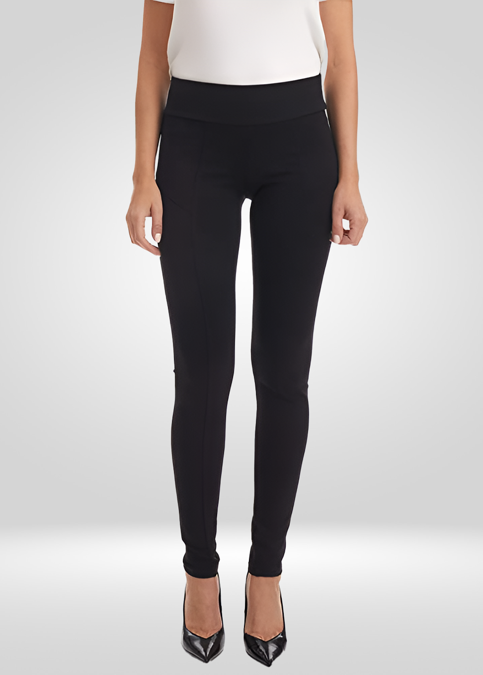 Pull On Ponte Pants - Skinny Leggings