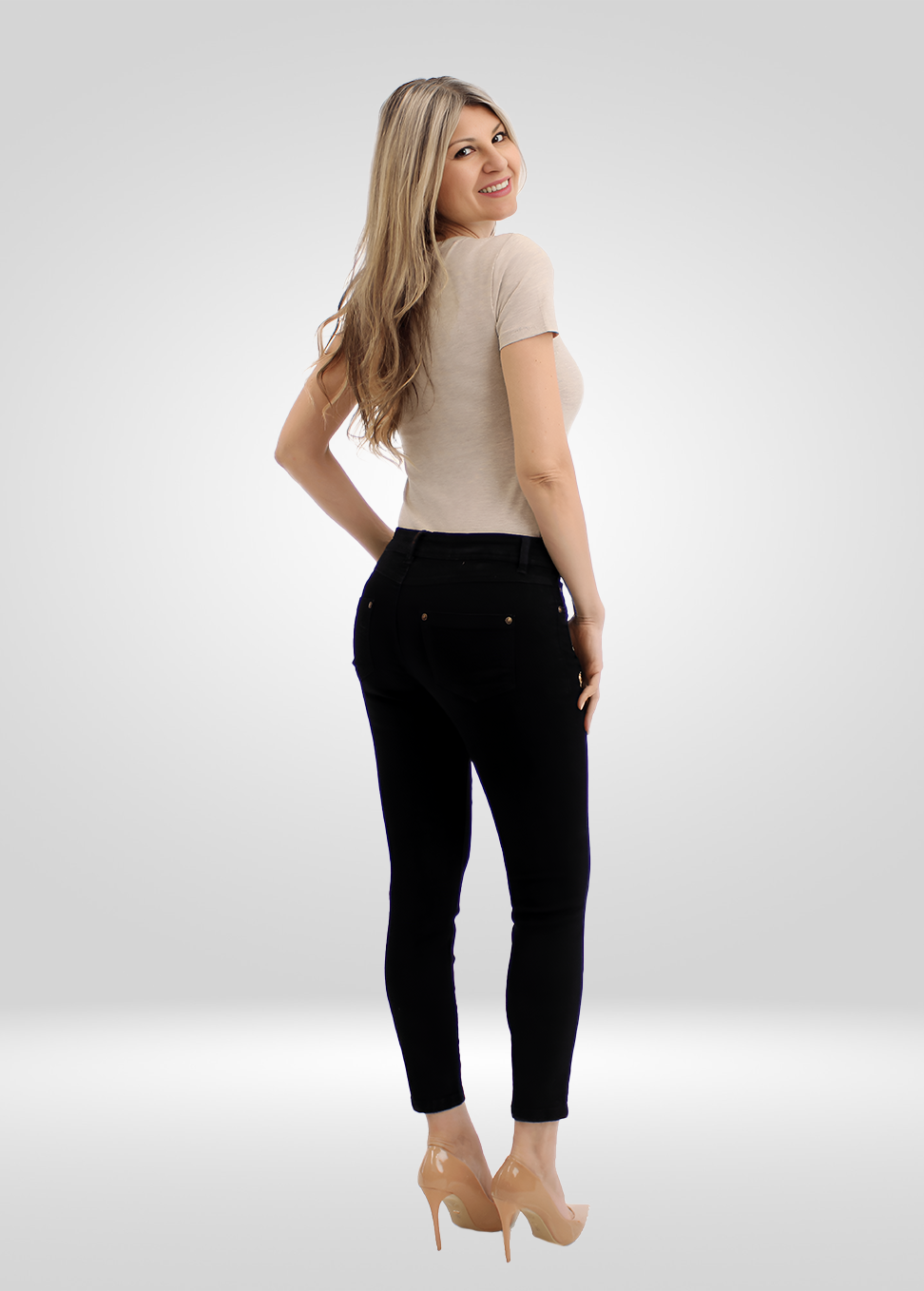 Women's Pants with Appliqué