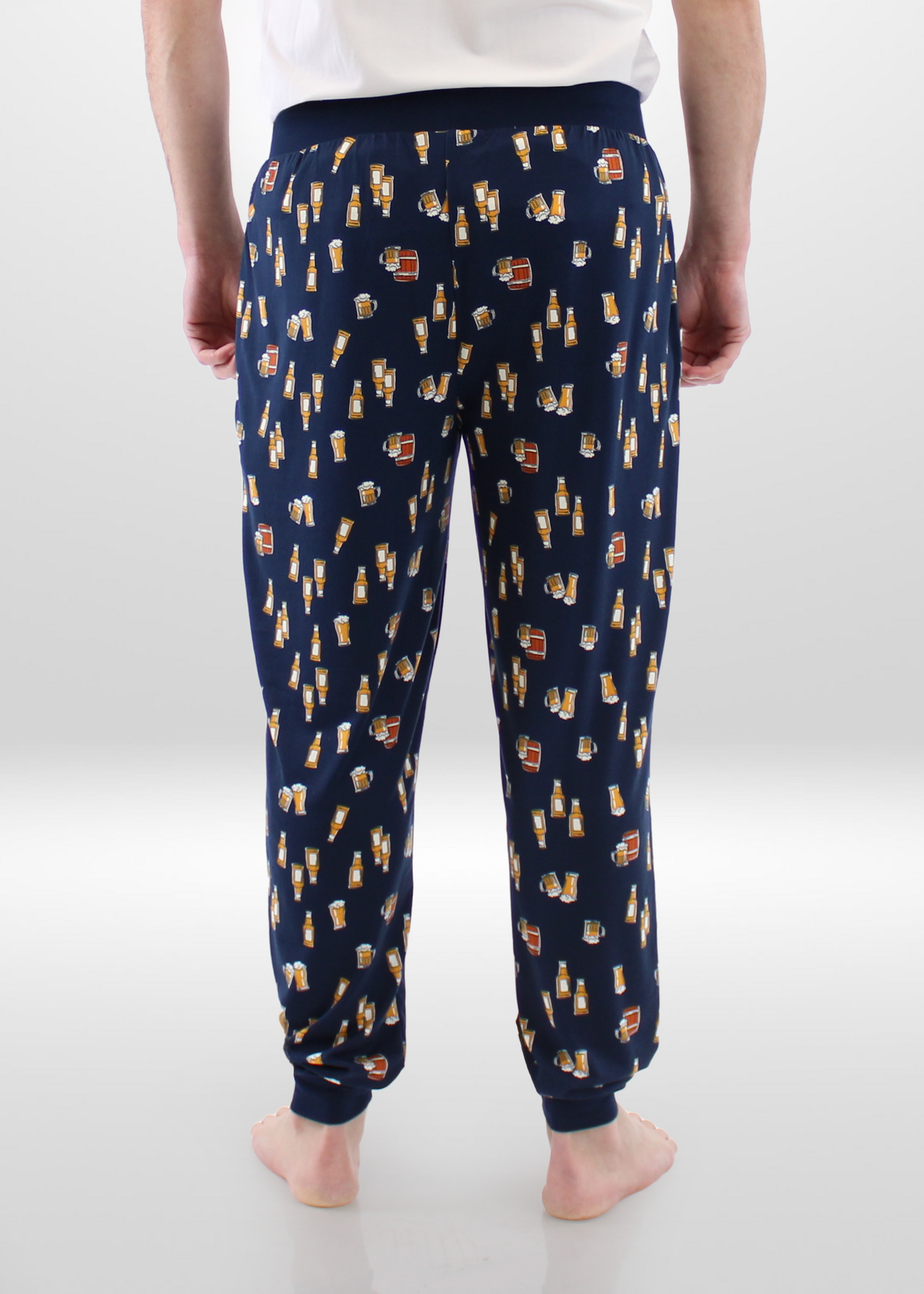 Mens Beer Pajama - Knit Jogger