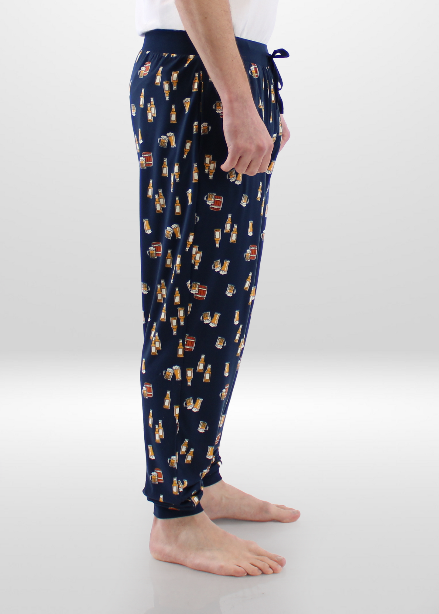 Mens Beer Pajama - Knit Jogger