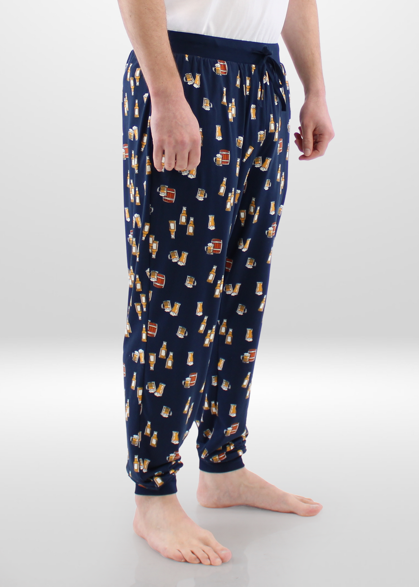 Mens Beer Pajama - Knit Jogger