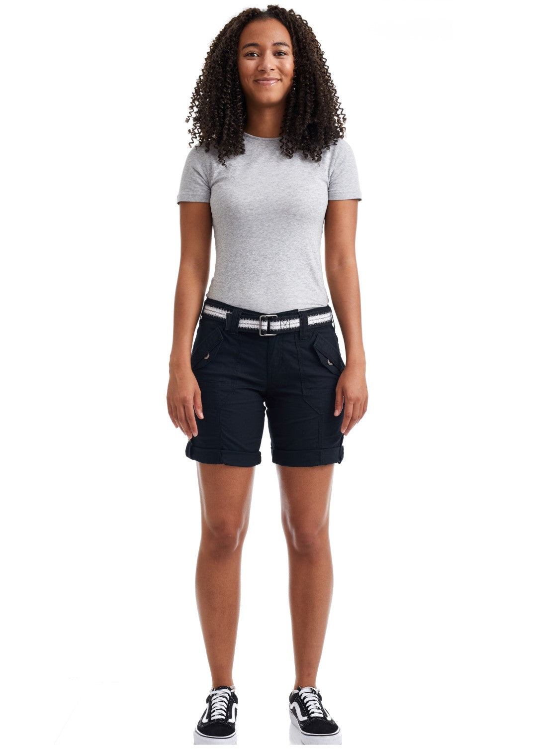 Suko Jeans Women's Cargo Trousers Capri Bermuda Shorts Stretchy Pants -  Pockets 17050 Blush 14 : : Clothing, Shoes & Accessories