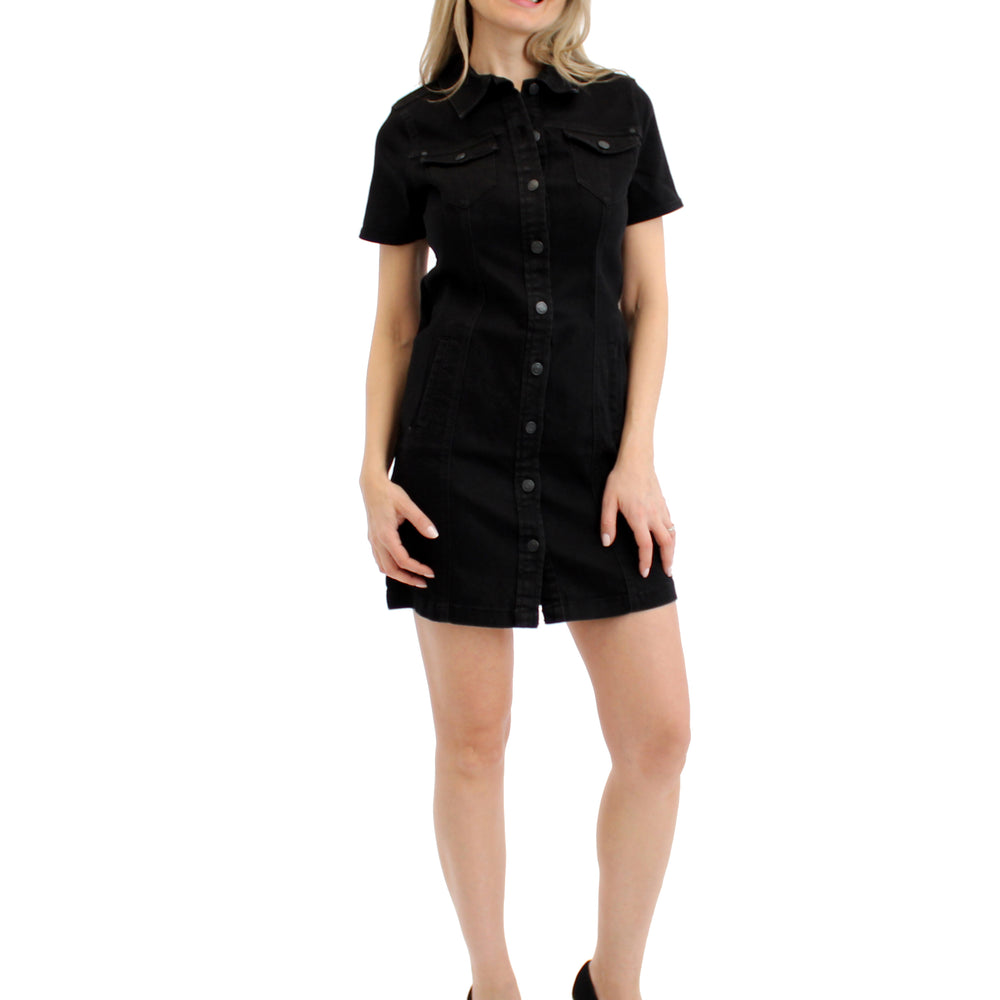
                  
                    BENCH Women's Black Shirt Dress
                  
                