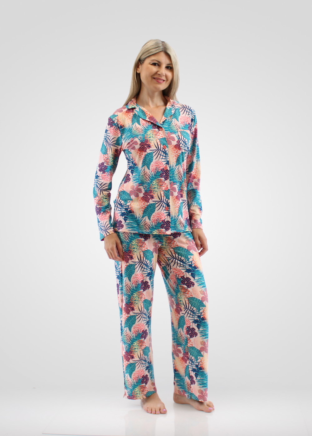 Ensemble de pyjama tropical Simon Chang