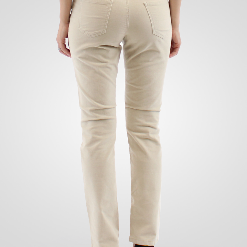 
                  
                    Simon Chang Cream Uncut Corduroy Pants
                  
                