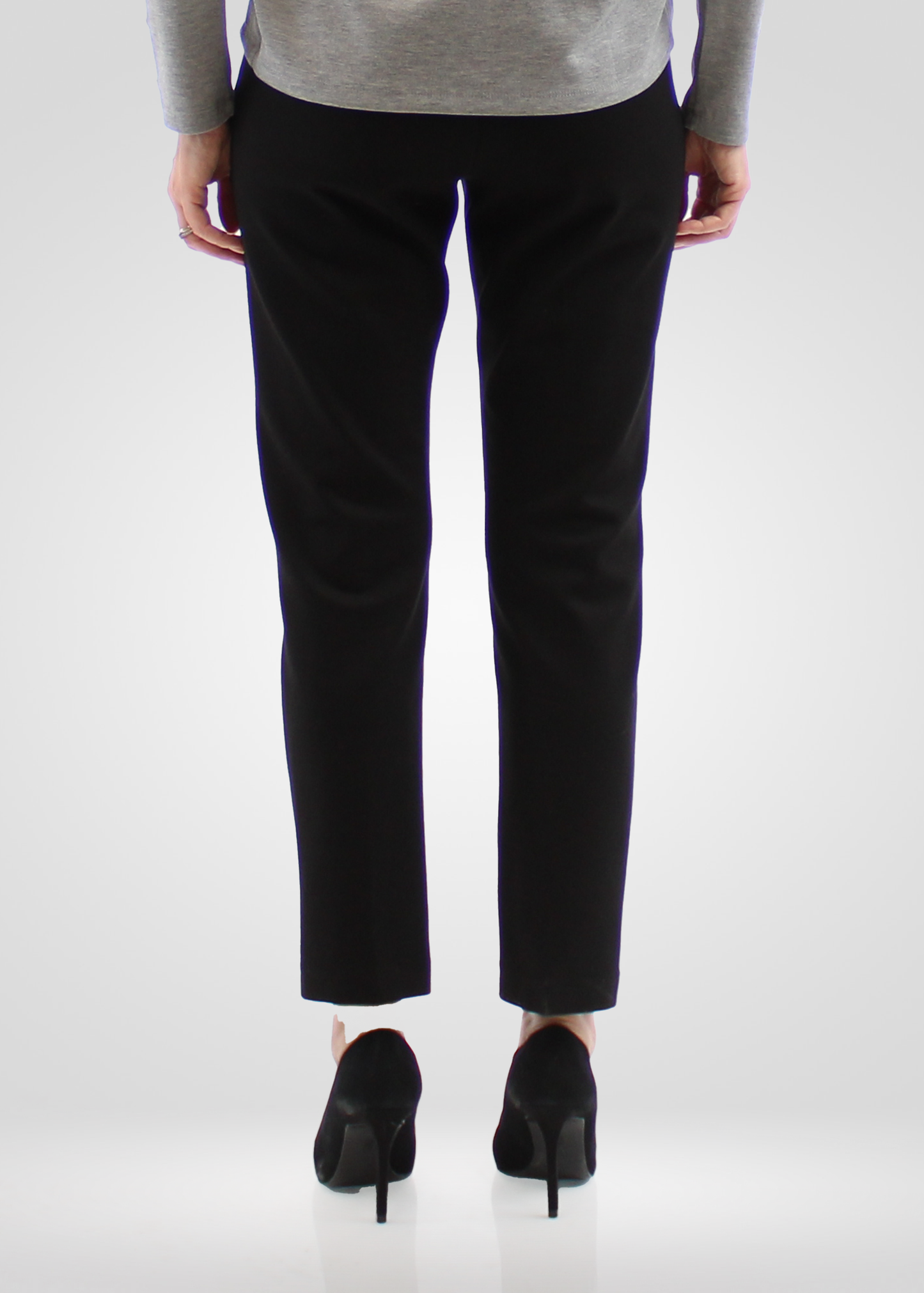 
                  
                    Simon Chang Black Pants with Button Detail
                  
                