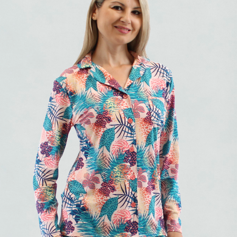 
                  
                    Simon Chang Tropical Pajama Top
                  
                