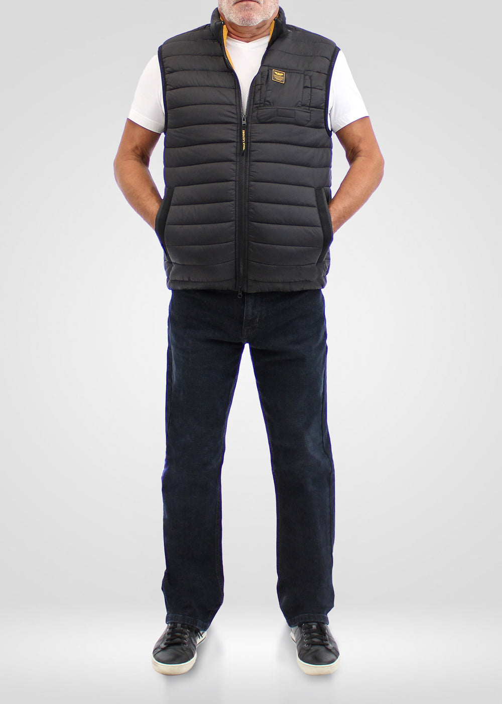 URBAN LAUNDRY Sleeveless Black Puffer Jacket