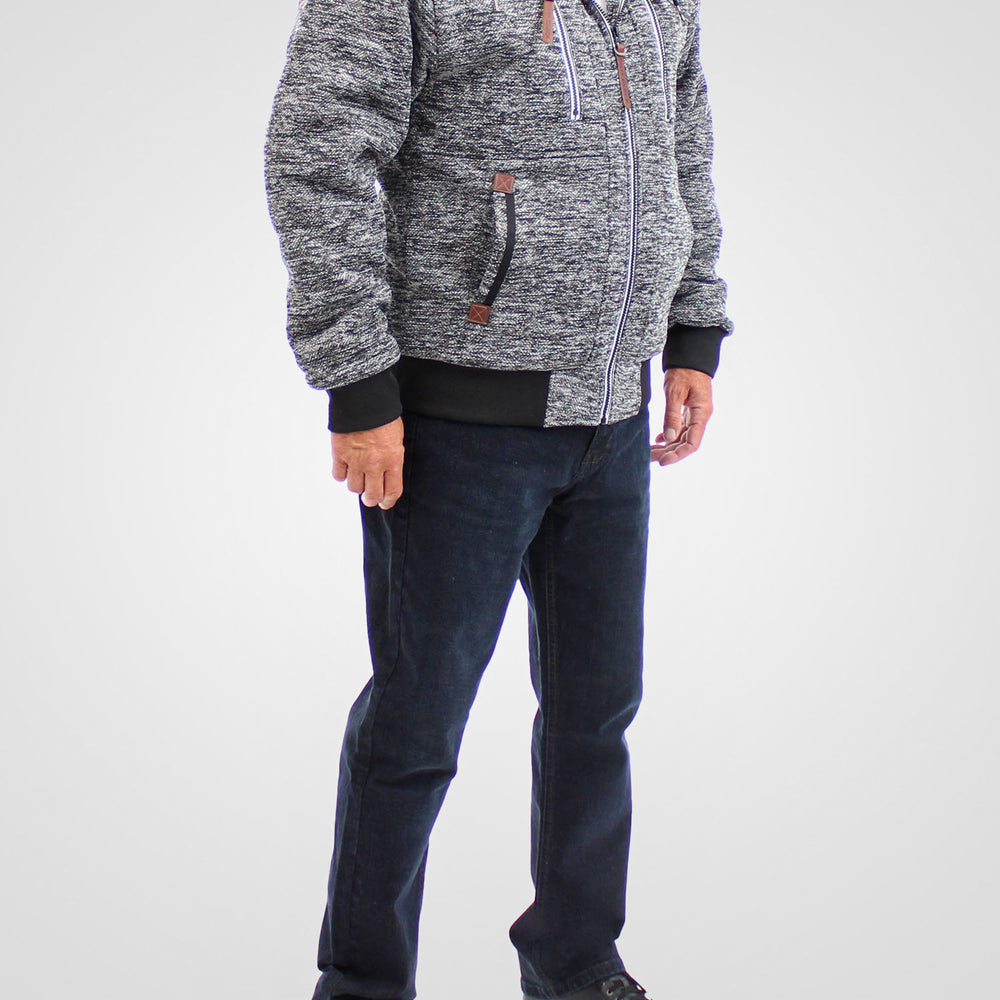 
                  
                    URBAN LAUNDRY Grey Sherpa-Lined Jacket with hood
                  
                