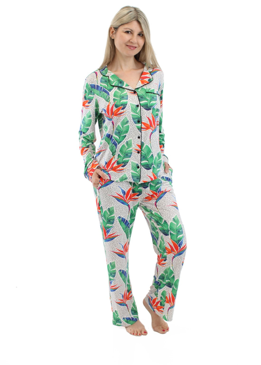 
                  
                    Oversize Super Soft Stretch T-Shirt Pajama Set
                  
                