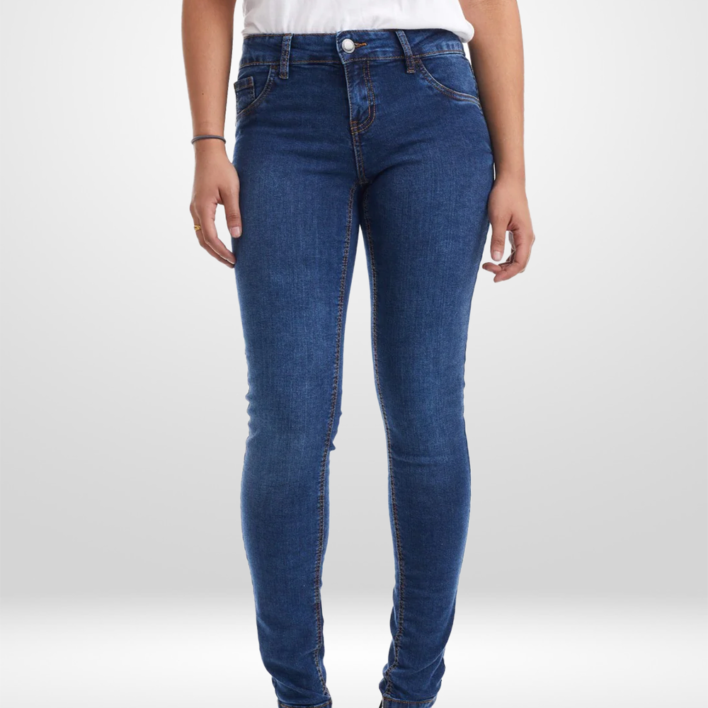 
                  
                    Suko Jeans Pantalon skinny en denim stretch
                  
                