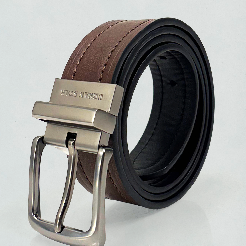 
                  
                    Men's Urban Star Double Sided Belt Black & Brown
                  
                