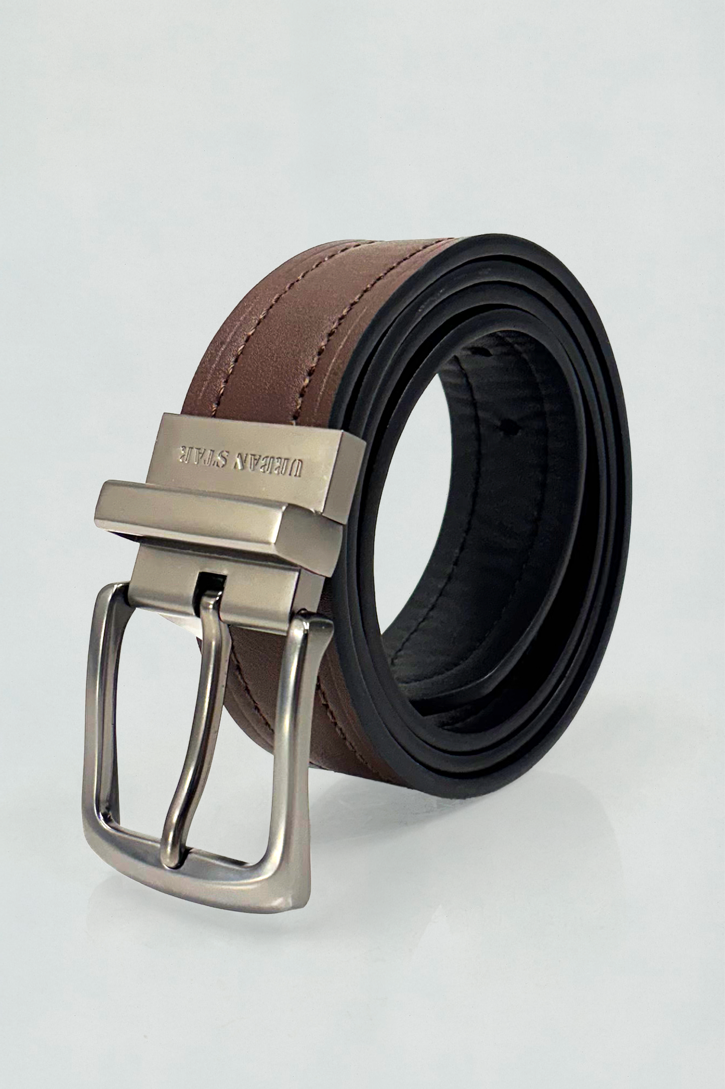 
                  
                    Men's Urban Star Double Sided Belt Black & Brown
                  
                