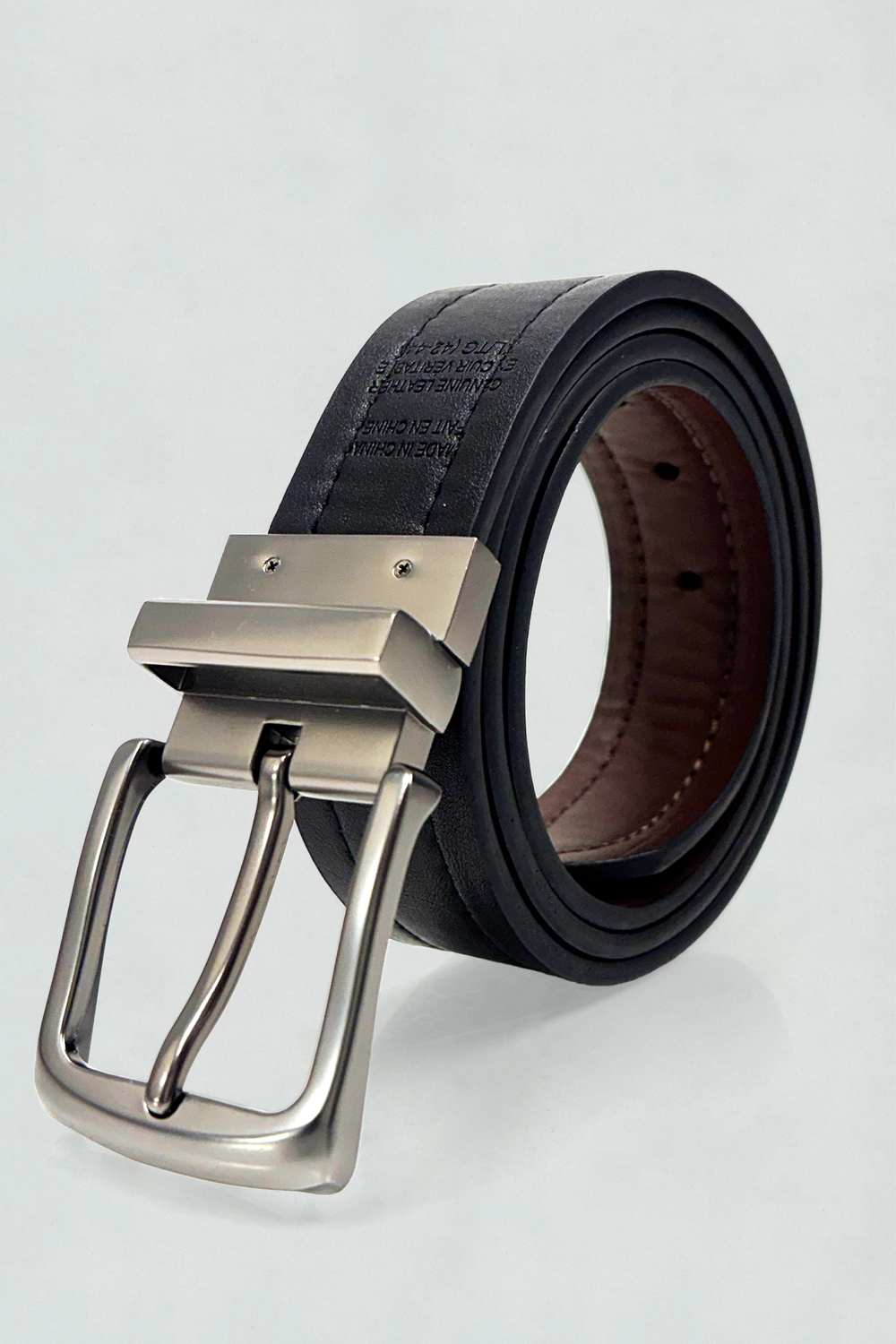 Men's Urban Star Double Sided Belt Black & Brown