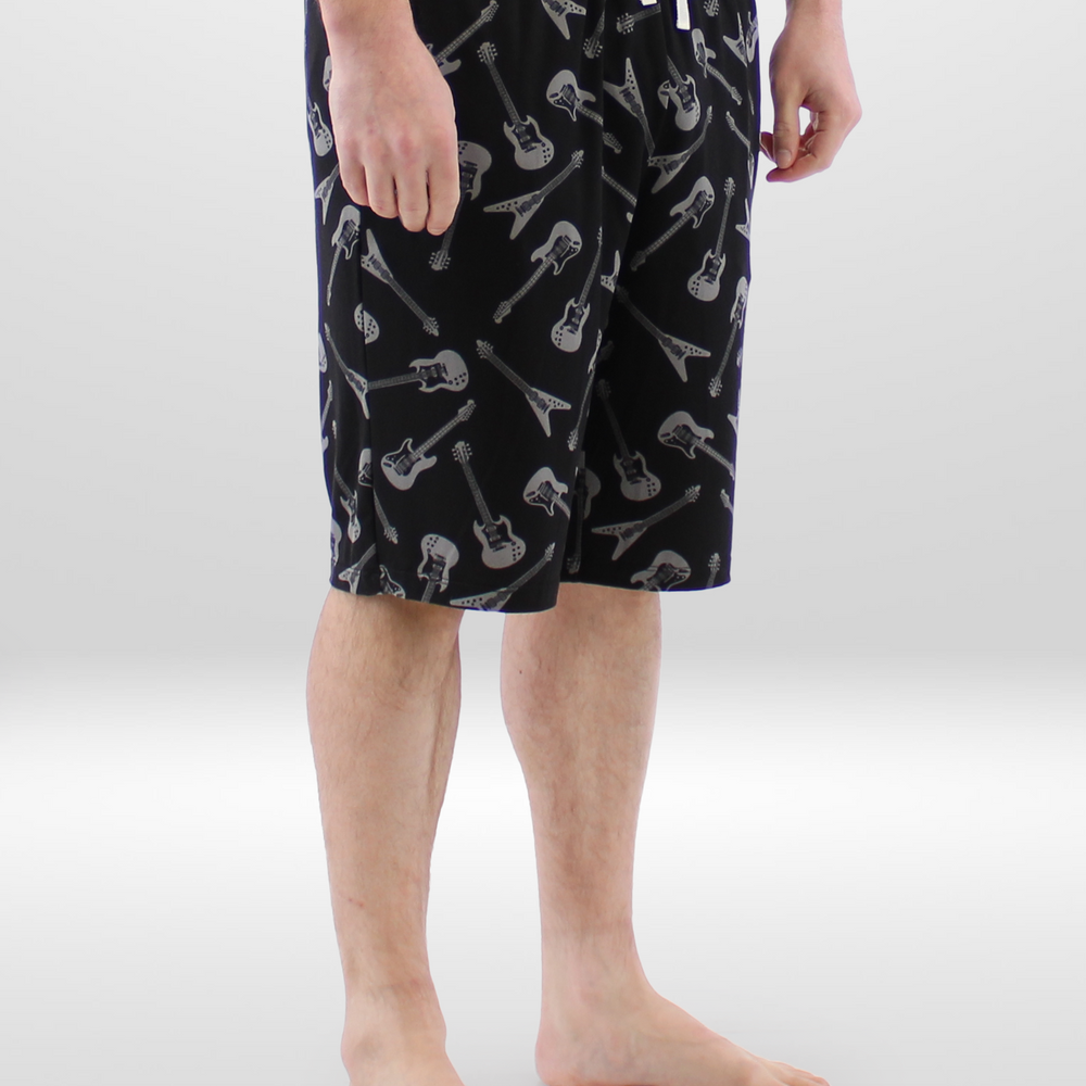 
                  
                    Mens Guitar Pajama - Knit Shorts
                  
                