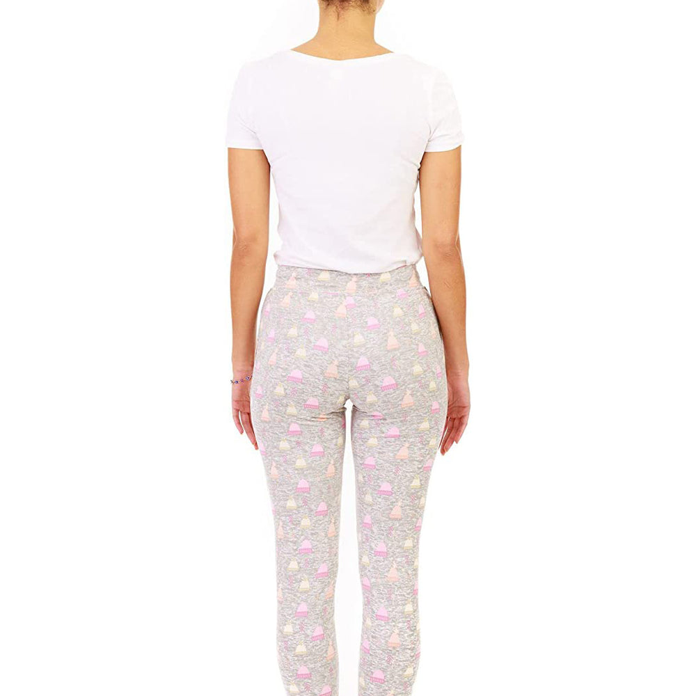 
                  
                    PJ joggers with soft velvety texture, stretch, elastic waistband, drawstring, and stylish ankle cuff. This pattern is little pink, yellow and light orange tuques. It has a pink drawstring that matches the prints
                  
                