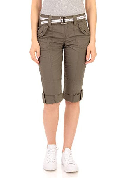 Tommy Hilfiger Women's Convertible Cotton Cargo Capri Pants - Macy's