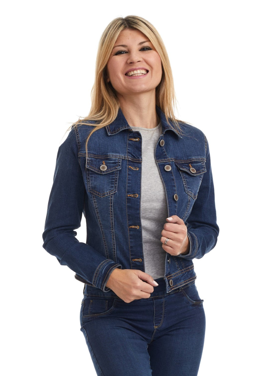 Stretch Denim Trucker Jacket – Roadrunner Jeans Apparel